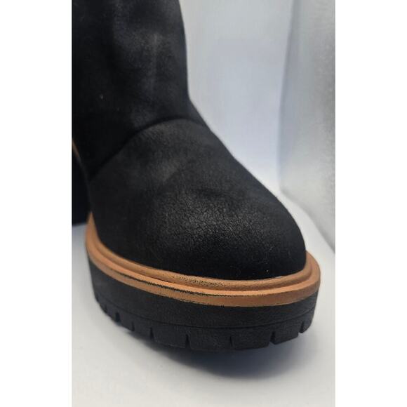 Oasis Society Lug Heeled Ankle Boot Ladies US Size 9 Medium - Picture 4 of 12